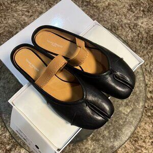 Maison Margiela Tabi Ballet Shoes 38. Vintage Leather With box New, unused